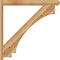 Ekena Millwork Imperial Craftsman Rough Sawn Outlooker, Western Red Cedar, 6"W x 48"D x 48"H OUT06X48X48IMP04RWR - alternate 2